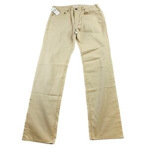 Dockers Men's Pants 30x32 Khaki Tan Classic Straight Fit 5-Pocket NWT